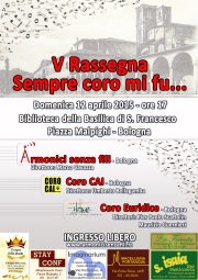 Sempre coro mi fu...